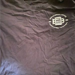 Grey Dutch bros guaranteed to satisfy tee